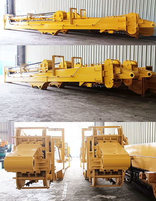 Tốc độ cao hiệu quả máy đào boom kính thiên văn dài đạt boom máy đào để đào sâu hơn boom kính thiên văn máy đào clamshell