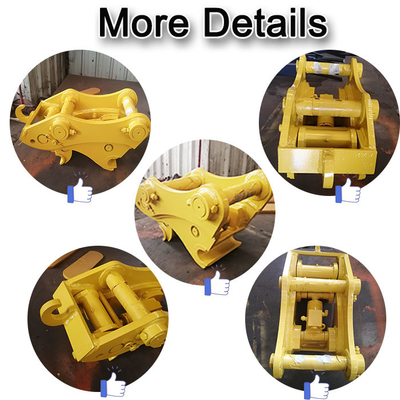 Máy kết nối nhanh thủy lực cho 1ton 4ton 20ton 50ton Excavator Bucket