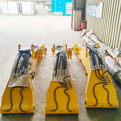 Mèo Hitachi Komatsu Excavator Đường hầm Boom excavator rút ngắn cánh tay excavator rút ngắn boom cánh tay excavator boom và cánh tay thợ đào boom cánh tay ngắn thả boom