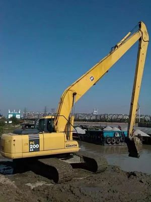 Máy đào cánh tay mở rộng Hyundai R215 tùy chỉnh Q355B / Q690D cho kỹ thuật đất 20T-40T