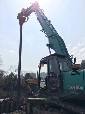 Chiếc cánh tay đống của máy đào hiệu suất cao ZX520 Q355B/Q690D dự án cầu đường sắt chuyển hướng thành phố Sanshui mở ở góc 160 độ
