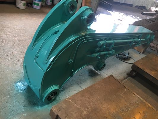 Chiếc cánh tay đống của máy đào hiệu suất cao ZX520 Q355B/Q690D dự án cầu đường sắt chuyển hướng thành phố Sanshui mở ở góc 160 độ