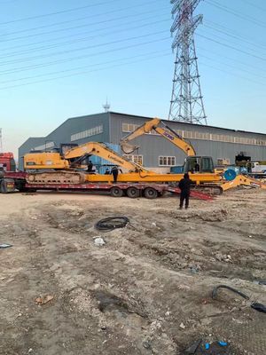 Máy đào đa chức năng SK350 cánh tay kính thiên văn 2 giai đoạn BS700/Q690D Đường ống ngầm Dự án đào đất lỏng 35T