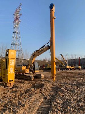Máy đào đa chức năng SK350 cánh tay kính thiên văn 2 giai đoạn BS700/Q690D Đường ống ngầm Dự án đào đất lỏng 35T