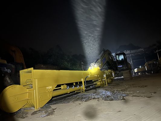 Máy đào tùy chỉnh XE370 Ba giai đoạn cánh tay kính thiên văn BS900 Vật liệu nhẹ hơn hiệu quả trong việc mang xô hoặc nắm 37T