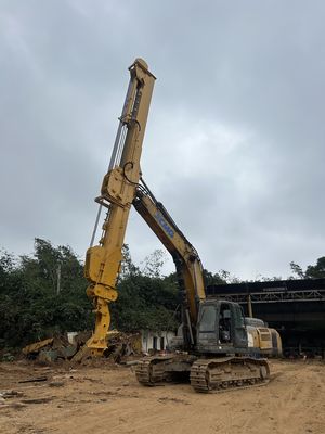 Máy đào tùy chỉnh XE370 Ba giai đoạn cánh tay kính thiên văn BS900 Vật liệu nhẹ hơn hiệu quả trong việc mang xô hoặc nắm 37T