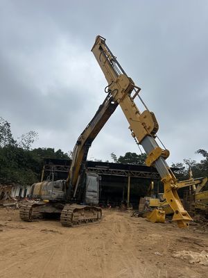 Máy đào tùy chỉnh XE370 Ba giai đoạn cánh tay kính thiên văn BS900 Vật liệu nhẹ hơn hiệu quả trong việc mang xô hoặc nắm 37T