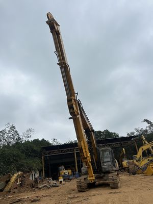 Máy đào tùy chỉnh XE370 Ba giai đoạn cánh tay kính thiên văn BS900 Vật liệu nhẹ hơn hiệu quả trong việc mang xô hoặc nắm 37T