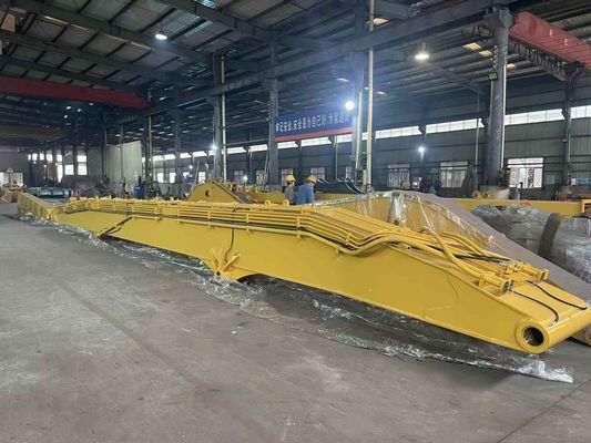CAT349 22m Q355B Tấm đào Đống lái cánh tay Kích thước cánh tay góc mở khoảng 160 °