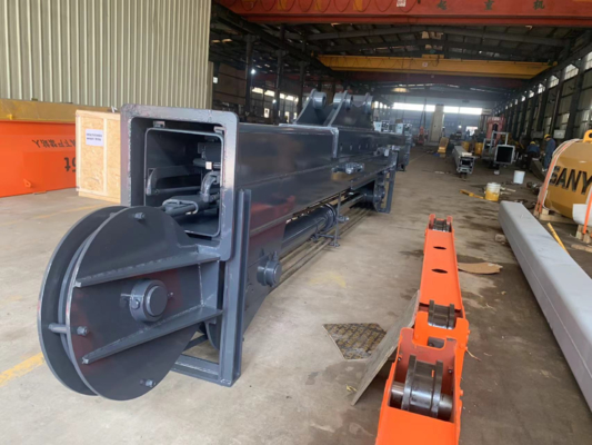 Máy đào chất lượng cao cánh tay kính thiên văn Xây dựng phụ tùng hỗ trợ OEM Kỹ thuật xây dựng SY60 SY90 EC60 EC120