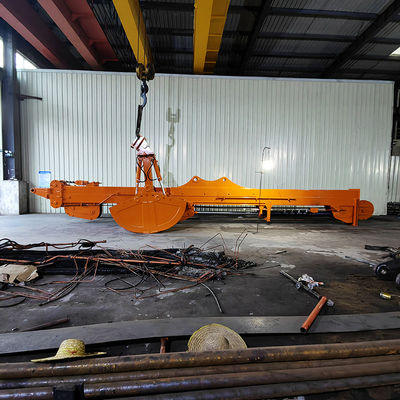 Cần cẩu ba đoạn 20 mét chất lượng cao với gầu ngoạm để bán