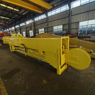 Gầu và Cần Vươn Xúc Lật Ống Lồng Ba Đoạn Mở Rộng Tầm Vươn cho Máy Xúc SH370