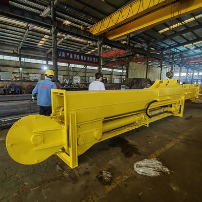 Gầu và Cần Vươn Xúc Lật Ống Lồng Ba Đoạn Mở Rộng Tầm Vươn cho Máy Xúc SH370