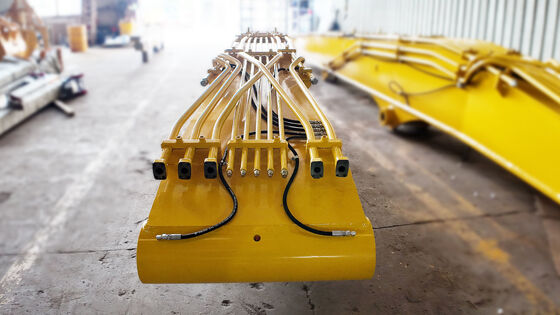 Excavator Pile Driver Boom Arm OEM cho nền móng và đống mặt trời