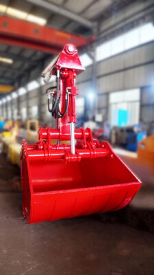 Thợ đào Hydraulic Clamshell Grab Bucket, Design Shell Bucket hai xi lanh để tháo, tải và di chuyển đất