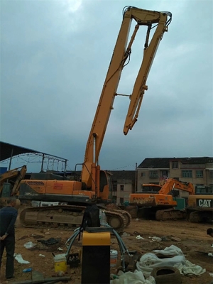 Chứng nhận CE 23M Q355B Máy xúc Bùng nổ Tầm cao Tầm xa, Máy đào 385 Hyundai Long Boom