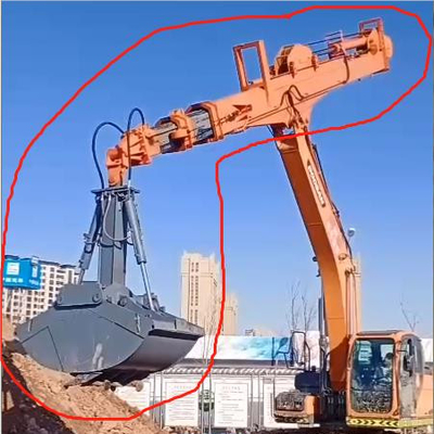 Antiwear 20-50ton Máy xúc kính thiên văn Boom Three Segment 25m 30m 32m CAT SY PC ZX