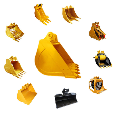 Máy đào Volvo Ec290 Thùng đá hạng nặng Q355B MN400 Hardox500