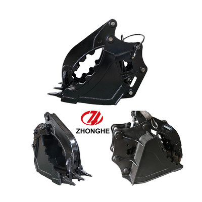 Máy đào thép cường độ cao Thumb Bucket | Bền và Chống mài mòn | PC120 ZX130 SH150