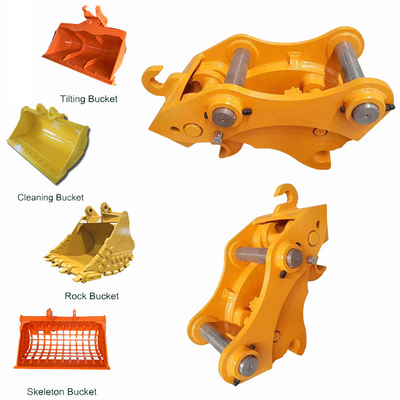 An toàn Máy đào hiệu quả cao Máy kết nối nhanh, Máy kết nối nhanh thủy lực Với chân cho mèo Hitachi komatsu sanny