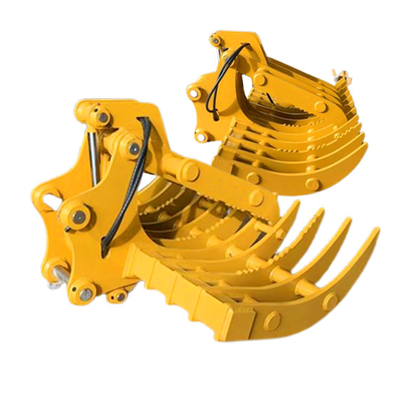 Máy đào hạng nặng Riddle Rake Bucket, Lawn Stone Rake cho Komatsu Pc200 Pc300