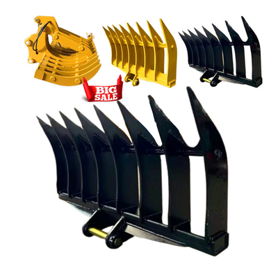Máy cào cào máy cào Q355B, Máy cào bàn chải NM400 cho máy xúc PC360 ZX300 CAT330