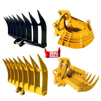 Cào gốc chất lượng cao cho máy đào Hitachi Ex60, thùng cào máy đào mini Oem