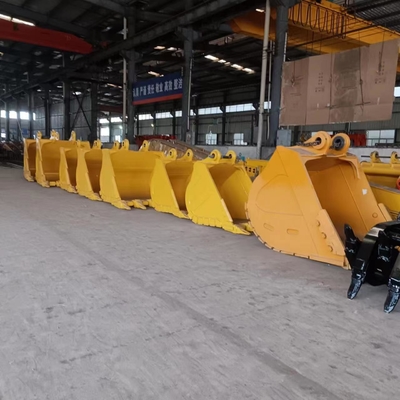 CE Hyundai Excavator Bucket, Q355B MN400 Hardox500 Excavator Rock Bucket cho máy đào