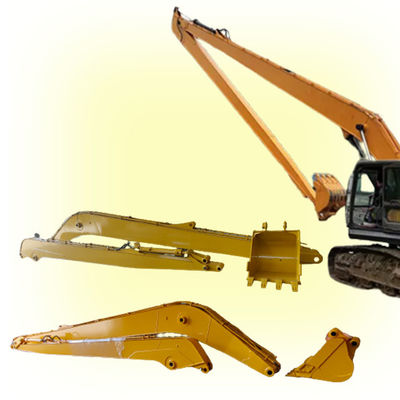 Màu vàng Đỏ Long Reach Excavator Booms 19m 20m 21m 22m Cho Komatsu Hitachi