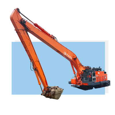 18m 19m Long Reach Excavator Booms vàng đen màu tùy chỉnh