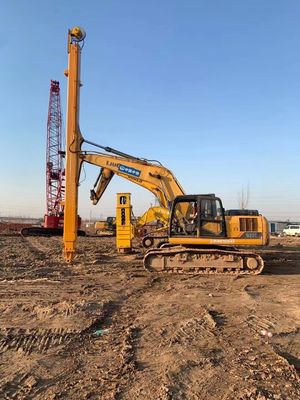 Máy đào đa chức năng SK350 cánh tay kính thiên văn 2 giai đoạn BS700/Q690D Đường ống ngầm Dự án đào đất lỏng 35T