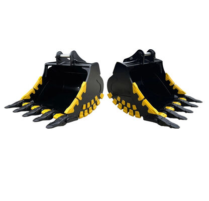 Năng lượng cao và sức mạnh nặng Excavator Rock Bucket Heavy-duty Rock Bucket Rock Bucket cho máy móc chuyển đất