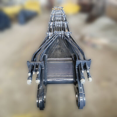 Máy đào tùy chỉnh đống lái boom cánh tay đống thủy lực