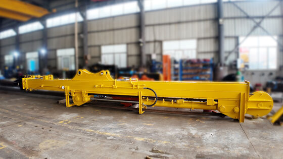 25M Excavator Ba phần Telescopic Sliding Arm Thiết kế máy móc