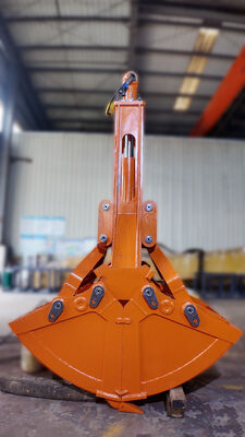 Heavy Duty Single Cylinder Clamshell Bucket, Excavator Shell Grab Bucket cho xây dựng, khai thác mỏ & xử lý vật liệu hàng loạt