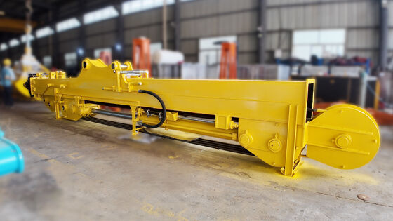 Công dụng nặng Ba phần Telescopic Excavator Long Reach Arm cho đào và đào nền tảng sâu